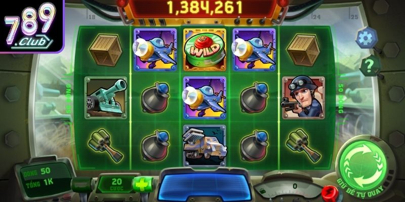 Luật chơi nổ hũ Cuộc Chiến Hạng Nặng tại 789Club