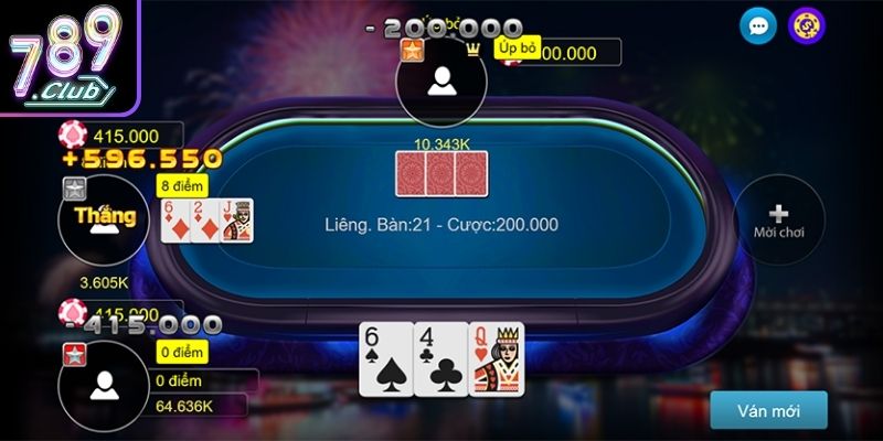 Liêng 789Club, Hình Thức Chơi Gọn Nhẹ Giàu Tính Phán Đoán 3 Đọc nhịp tố để phán đoán sức bài