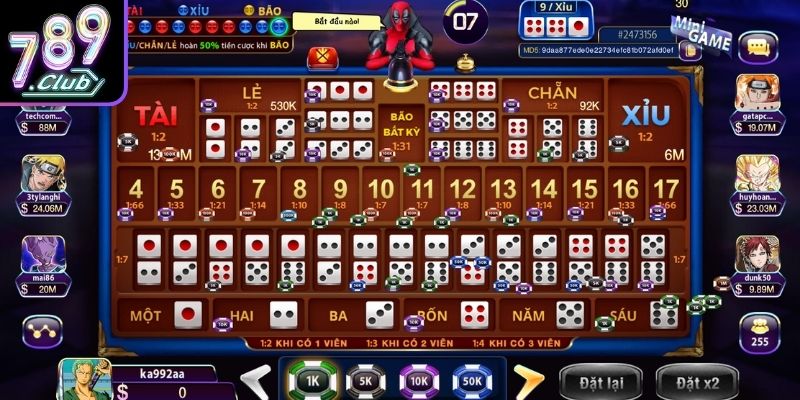 Sicbo 789Club, Trò Chơi Xúc Xắc Có Tính Chiến Thuật Cao 1 Tổng quan về cách vận hành của Sicbo 789Club
